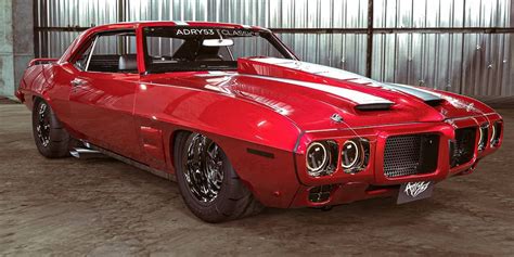 Artist Renders Pontiac Firebird With Big Block Power Meaty Rubber