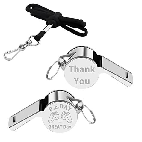 UJIMS PE Teacher Whistle Physical Education Teacher Appreciation Gifts