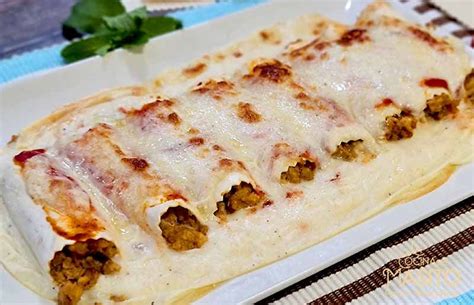 Canelones De Pollo Con Salsa Bechamel Casera La Cocina De Masito