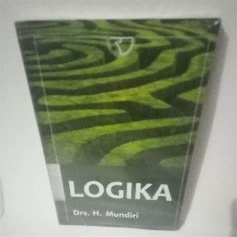 Jual Buku Logika Drs H Mundiri Original Rajawali Press Shopee Indonesia