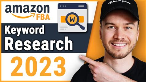 Amazon FBA Keyword Research Tutorial 2023 Rank 1 FAST Jungle Scout