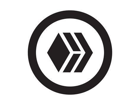 Cryptocurrency Hive Logo Bnw Graphic By Ragilstudio Creative Fabrica