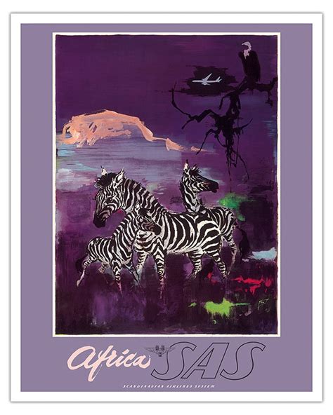 Africa Zebras Mount Kilimanjaro Sas Scandinavian Airlines System