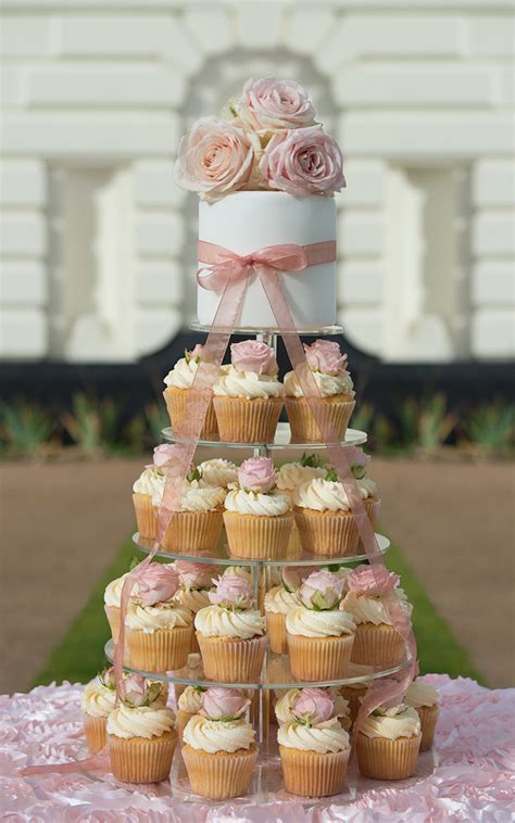 wedding cupcakes modern cupcake tower, alternative unique wedding idea