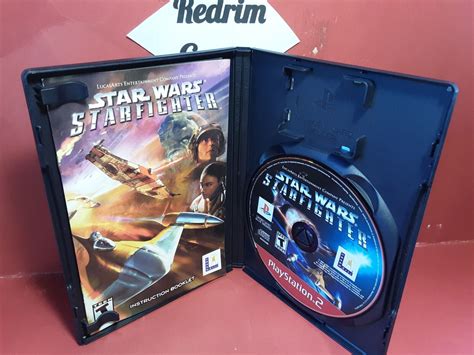 Star Wars Starfighter COMPLETE Sony Playstation PS2 Video Games Action