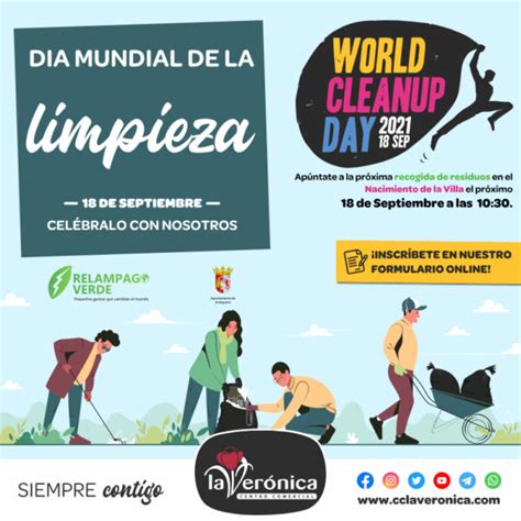 Día mundial de la limpieza Centro Comercial La Verónica