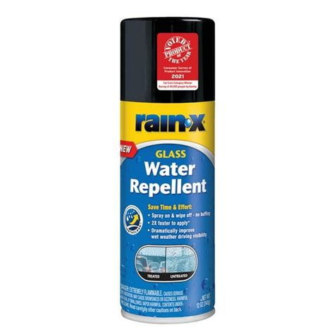 Rain X Original Glass Water Repellent Aerosol 12 Oz 630168