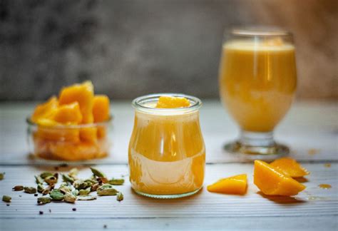 Joghurt Mango Smoothie Mit Ingwer Zutaten Rezept