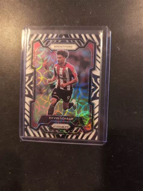 2023 24 PANINI PRIZM EPL 15 Kevin Schade Choice Zebra Brentford EUR 14