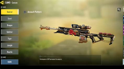 Revealing New Locus Sniper With Exclusive Camos Showcase Youtube