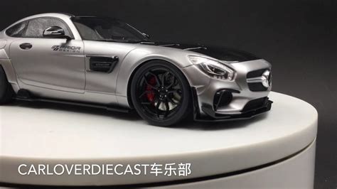 Gt Spirit Amg Gt Modified By Prior Design Satin Silver Gt