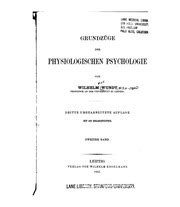 Grundzüge der physiologischen Psychologie v 2 Wilhelm Max Wundt