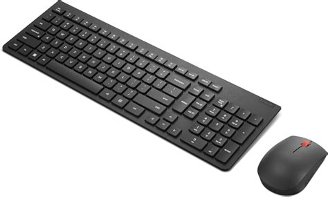 Combiné Lenovo Essential Clavier et Souris sans fil Gen2 Français