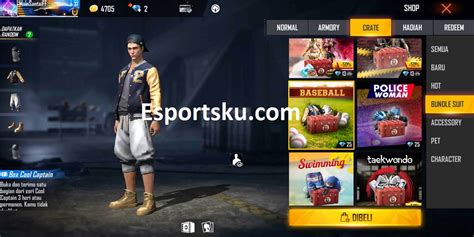 Cara Mendapatkan Loot Crate Baseball Free Fire Ff Esportsku