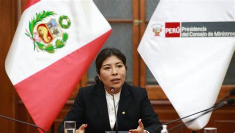 Betssy Chávez Renuncia Como Presidenta Del Consejo De Ministros Ante Pedro Castillo Golpe De