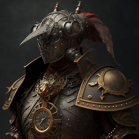 Steampunk Knight Ai Art By 3d1viner On Deviantart