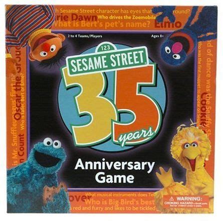 Sesame Street 35th Anniversary Game | Board Game | BoardGameGeek