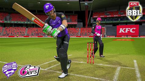 Hobart Hurricanes Vs Sydney Sixers Th Match Highlights Kfc Bbl