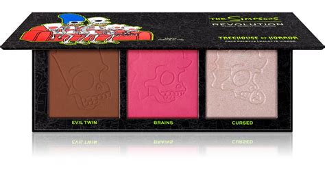 Makeup Revolution The Simpsons Treehouse Of Horror Spooktacular Palette Für Das Gesicht