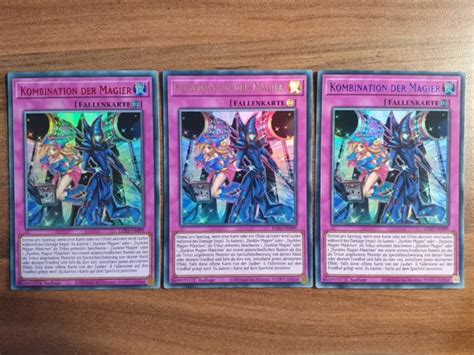 3x Yu Gi Oh Lds3 De099 Kombination Der Magier Ultra Rare Nm 1st Ed Eur 4 24 Picclick De