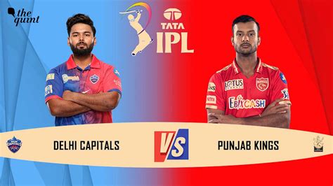 Delhi Capitals Vs Punjab Kings Live Streaming Today When And Where To