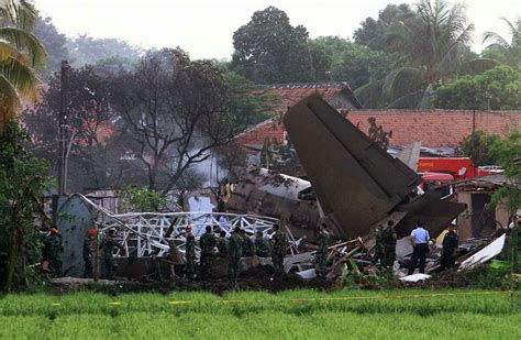 Plane Crash In Indonesia