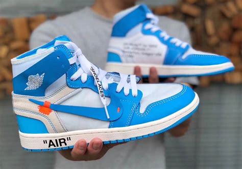 Off White X Air Jordan 1 Unc Closer Look Wave®