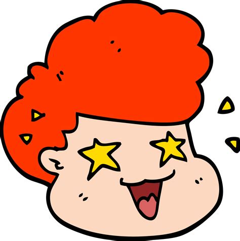 cartoon excited boy 12137257 Vector Art at Vecteezy