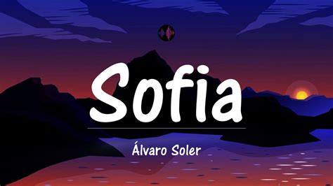 Sofia Alvaro Soler Testo Lyrics Youtube