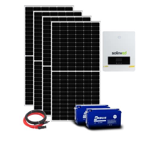 4800 W Solinved Solar Paket Off Grid Güneş Enerji Sistemi Radyans Enerji