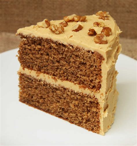 Coffee And Walnut Cake Recipe — Dishmaps