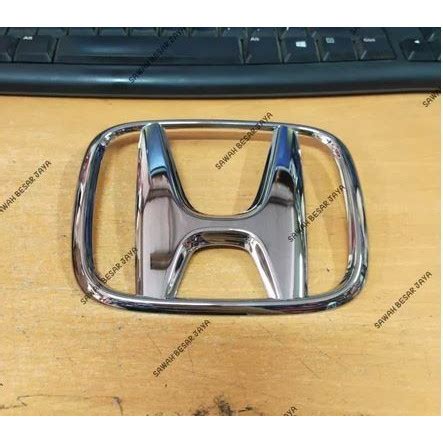 Jual Emblem Logo Lambang Huruf H Depan Belakang HRV E S RS Turbo