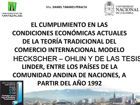 Ppt El Cumplimiento En Las Condiciones Econ Micas Actuales De La Teor