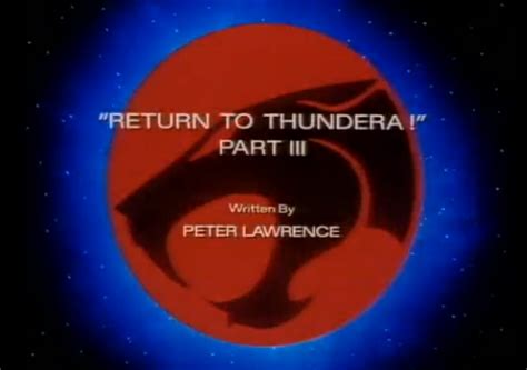 Return To Thundera Part Iii Thundercats Wiki Fandom