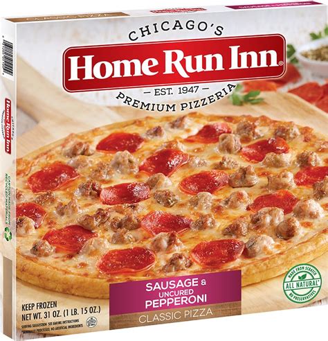 Home Run Inn Classic Sausage/Pep Frozen Pizza 31oz - Walmart.com | Frozen pizza, Meat lovers ...