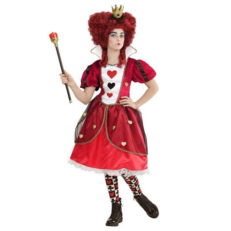 Costume Da Regina Di Cuori Per Bambini