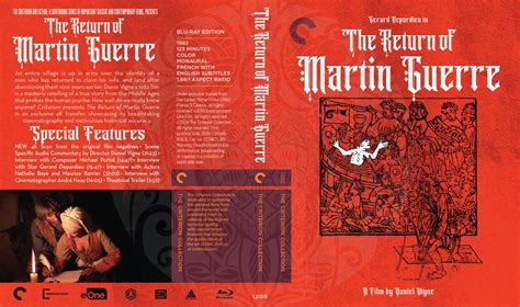 The Return Of Martin Guerre Fake Criterion Cover For The Cc Laserdisc