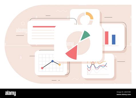 finance charts concept stock vector image art alamy