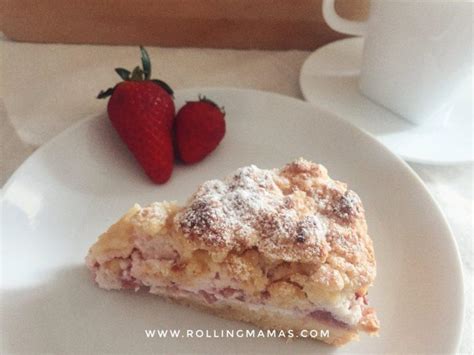 Torta Con Ricotta E Fragole La Sbrisolona Rolling M Mas