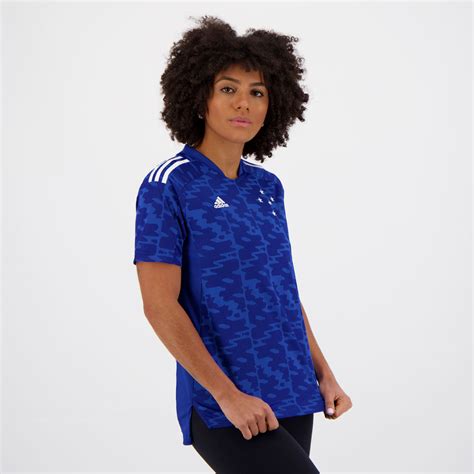 Camisa Adidas Cruzeiro Pr Jogo Feminina Futfanatics