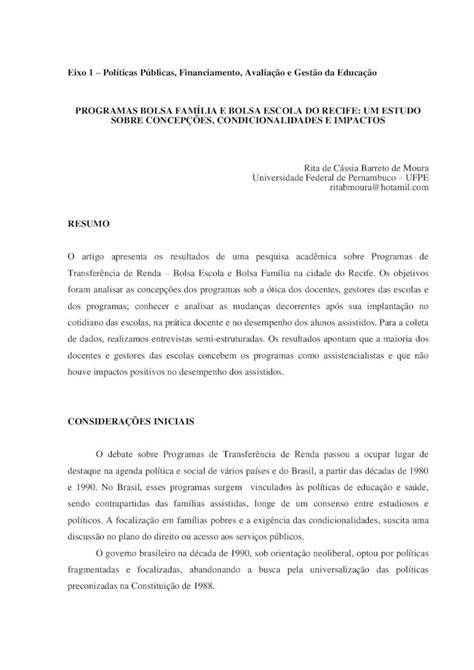 Pdf Eixo Pol Ticas P Blicas Financiamento Avalia O E Eixo