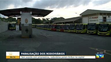 Bom Dia Mirante Rodoviários do transporte coletivo entram em greve na