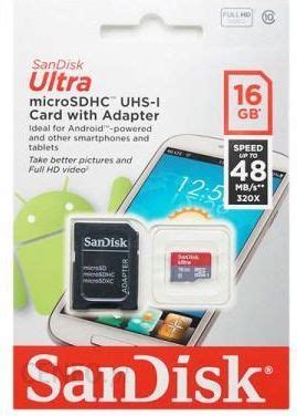 Karta pamięci do aparatu SanDisk Ultra microSDHC 16GB Class 10