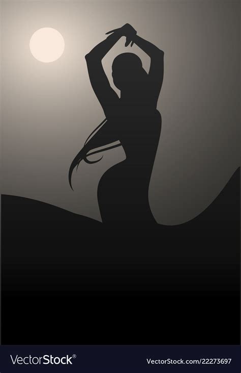 Flamenco Dancer Woman Logo Spanish Royalty Free Vector Image