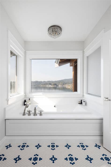 White Bathroom Floor Tiles Classic Timeless White Tiles Backsplash