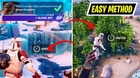 Visit Frostbite Falls And Restful Retreat Fortnite Youtube