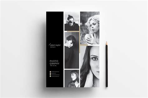 Free Photography Templates Pack for Photoshop & Illustrator - BrandPacks