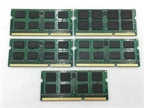 Cfd販売 Panram Silicon Power ノートpc用 メモリ 8gb Ddr3 大量 部品取り 13点セット まとめ売り