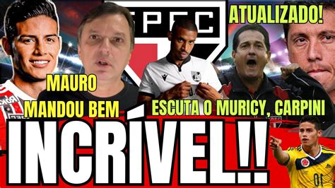 Incr Vel Jornalista Acerta Na Mosca L Muricy Muito Raiz L Rafinha