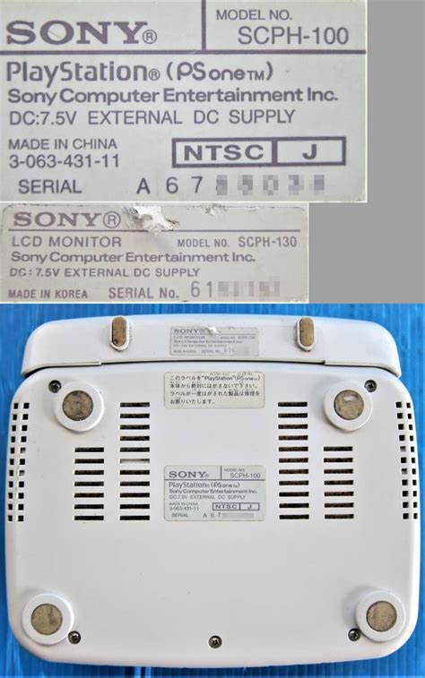 Yahoo Sony Ps One Scph Lcd Scph